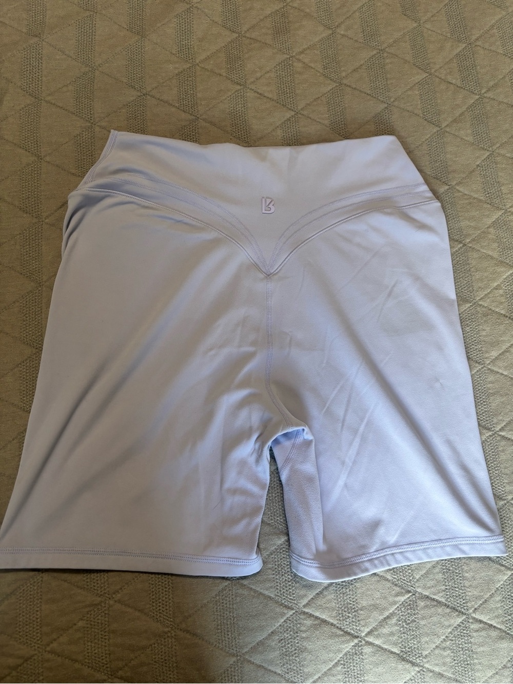 BuffBunny High-Waist legacy Bike Shorts - Light Lavender
